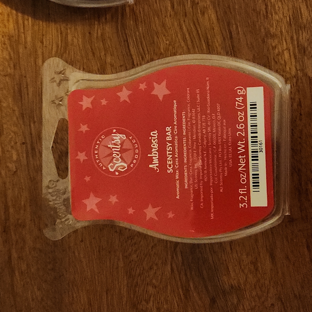 1 Scentsy Wax Bar Ambrosia - Picture 1 of 2